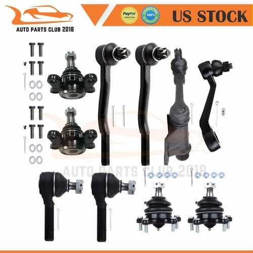 10 Front Suspension Ball Joint Tie Rod Kit For 861989 Toyota Pickup