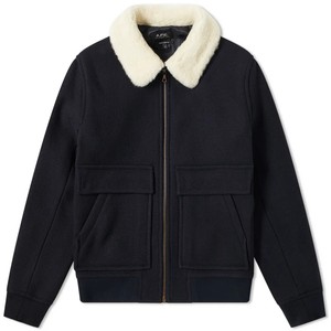 apc bronze jacket navy