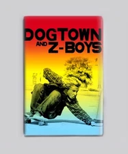 DOGTOWN AND Z BOYS (2001) 2" x 3" MOVIE POSTER MAGNET (cult retro skateboarding)