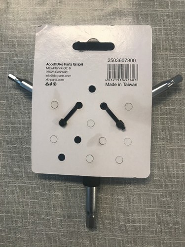 XLC – CHIAVE A Y 4/5/6 MM - Foto 2 di 3