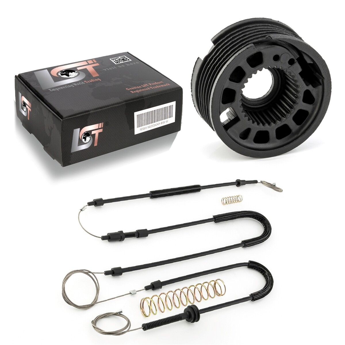 Window Lifter Repair Kit Set Cable Roll Front Right for VW EOS CC Convertible