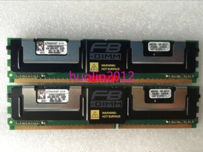 1Pcs Used 2GB KVR667D2D8F5 FBD KTH-XW667/ 2GB 2R*8 PC2-5300F