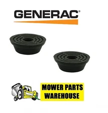 2 NEW GENUINE OEM GENERAC RUBBER FOOT ISOLATOR MOUNT 0047774SRV POWERMATE