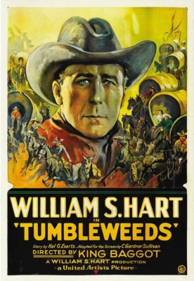 William S. Hart - Tumbleweeds - Western Movie Poster - Photo Print 5 x 7 inch