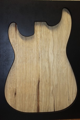 Cuerpo de guitarra de una pieza limba / korina en blanco - Imagen 4 de 4