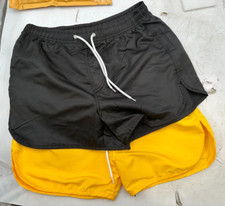 men's spring and summer splicing swimming trousers and beach surfing shorts