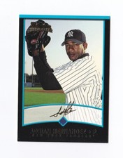 2001 Bowman Gold #196 Adrian Hernandez RC New York Yankees