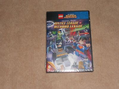 NEW, LEGO DC COMICS SUPER HEROES ORIGINAL MOVIE JUSTICE LEAGUE BIZARRO LEAG, DVD