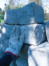 Pave granit gris sol