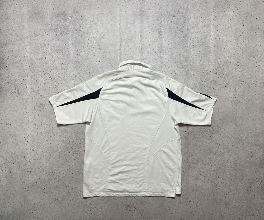 Vintage Nike England Rugby League O2 Polo Shirt Y2K White | eBay