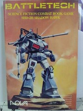 Battletech Science Fiction Combat Book Game SHD-2H Shadow Hawk NOVA
