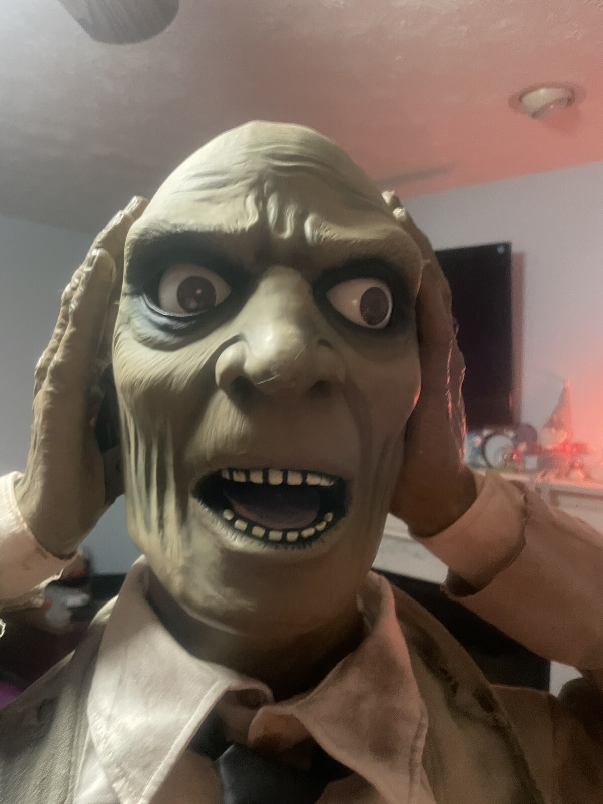 Megic Power Magic Power Lifesize Heads Up Harry Retired Halloween Animatronic No ...