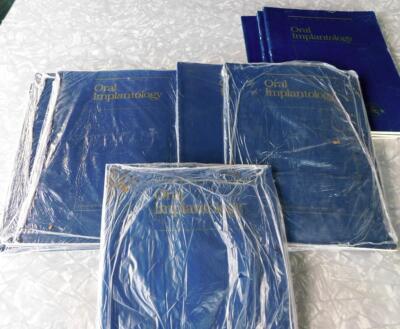 Journal of Oral Implantology 1990-1993 Dentistry Dental Implants Maxillofacial S