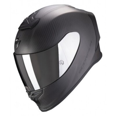 Scorpion Exo R1 Air Carbon Matte Motorcycle Helmet Size M Integral Helm 
