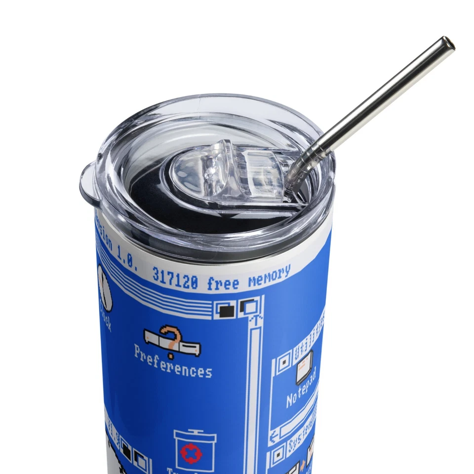 Caneca de bancada Commodore Amiga 1200 - Caneca de café 20 oz - MELHOR PRESENTE PARA FÃ AMIGA - Imagem 2 de 4