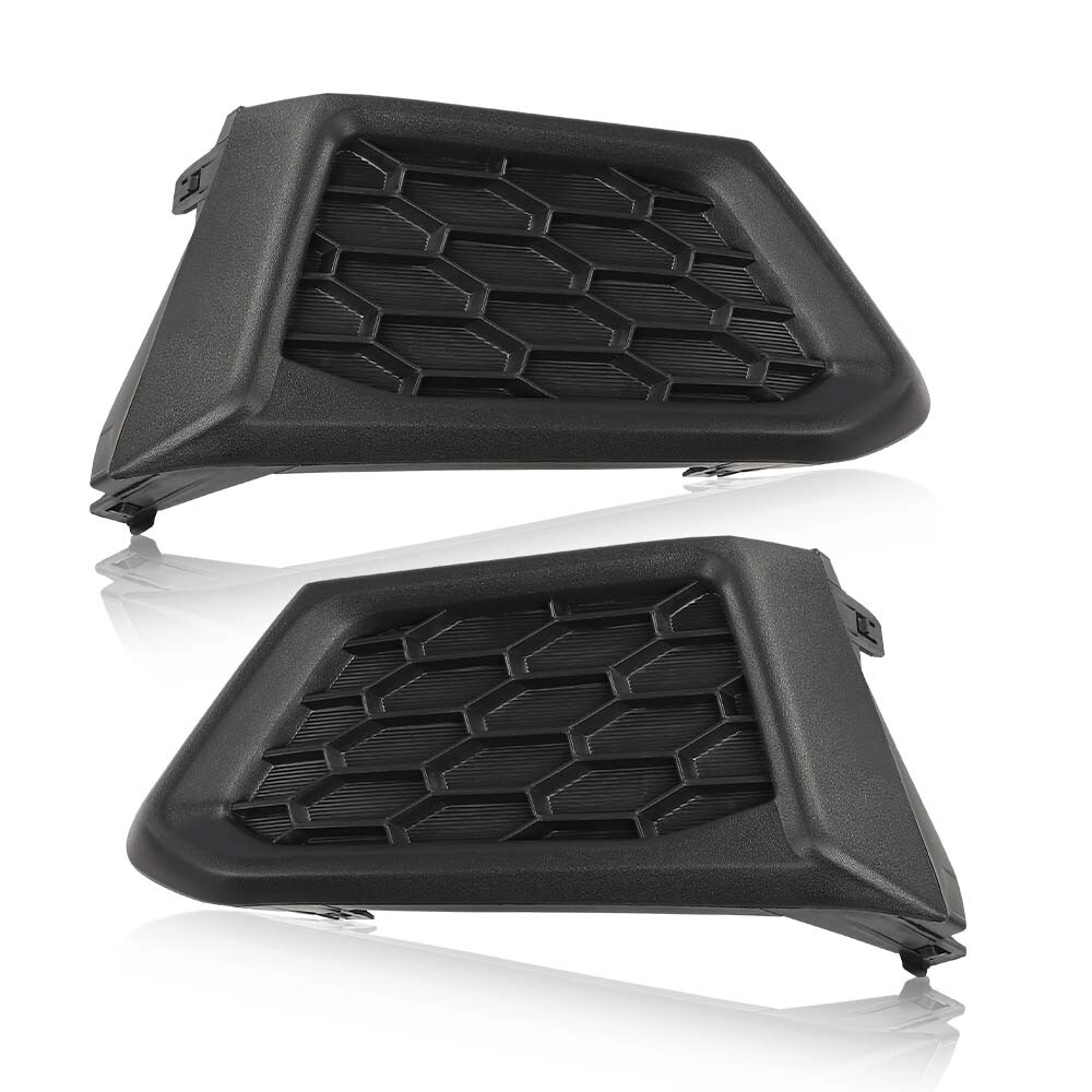 Left + Right Front Bumper Fog Light Cover for 2019-2021 Nissan Altima  