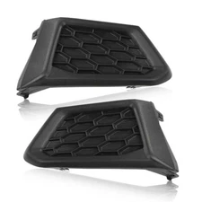 Front Bumper Insert Fog Light Cover Left+Right Fit For 2019-2021 Nissan Altima