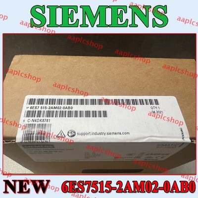 New Siemens SIMATIC S7-1500 CPU 1515-2 PN 6ES7515-2AM02-0AB0 6ES7 515-2AM02-0AB0