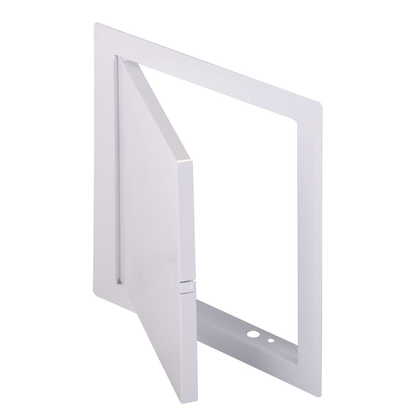 AIROPE Revisionsklappe 45x45 Cm | Stahlblech Weiß | Magnetverschluss | Für Trockenbau & Decken