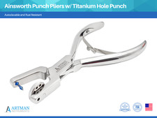 Ainsworth Punch Pliers with Titanium Hole Punch ARTMAN