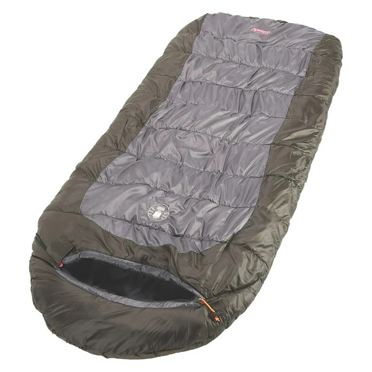 Coleman Big Basin 15 Degree Big and Tall Adult Sleeping Bag! Great Bag