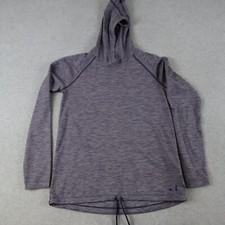 Under Armour Hoodie Womens Small HeatGear Loose Activewear Pullover Long Sleeve