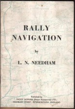 Rally Navigation booklet by Needham Pub. Rally Equipment, n/d OS maps plotting +