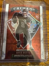 2021 Panini Rookies & Stars Crusade Circles Red  #CR-30 Kyle Pitts (RC)