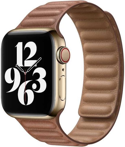 BRACELET DE MONTRE EN CUIR APPLE AUTHENTIQUE 44 MM 45 MM 40 MM 41 MM - S/M & M/L VENTE AU DÉTAIL - Photo 54 sur 55
