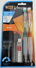 Bic 43147 Mechanical Pencil #2 0.9mm Max Comfortable Grip Qty 14