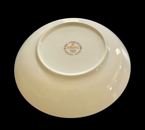 Set Of 4 Vintage Mikasa Narumi Vogue L1052 Coupe Soup Bowl 7-5/8” Excellent - Picture 4 of 5