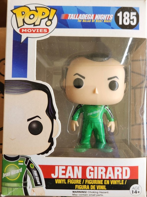 Funko Pop! Vinyl Figure: Talladega Nights  Jean Girard #185 *NOS READ*