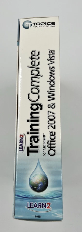 Training Complete For Microsoft Office 2007 & Windows Vista CD-ROM PC Software - Image 3 of 4