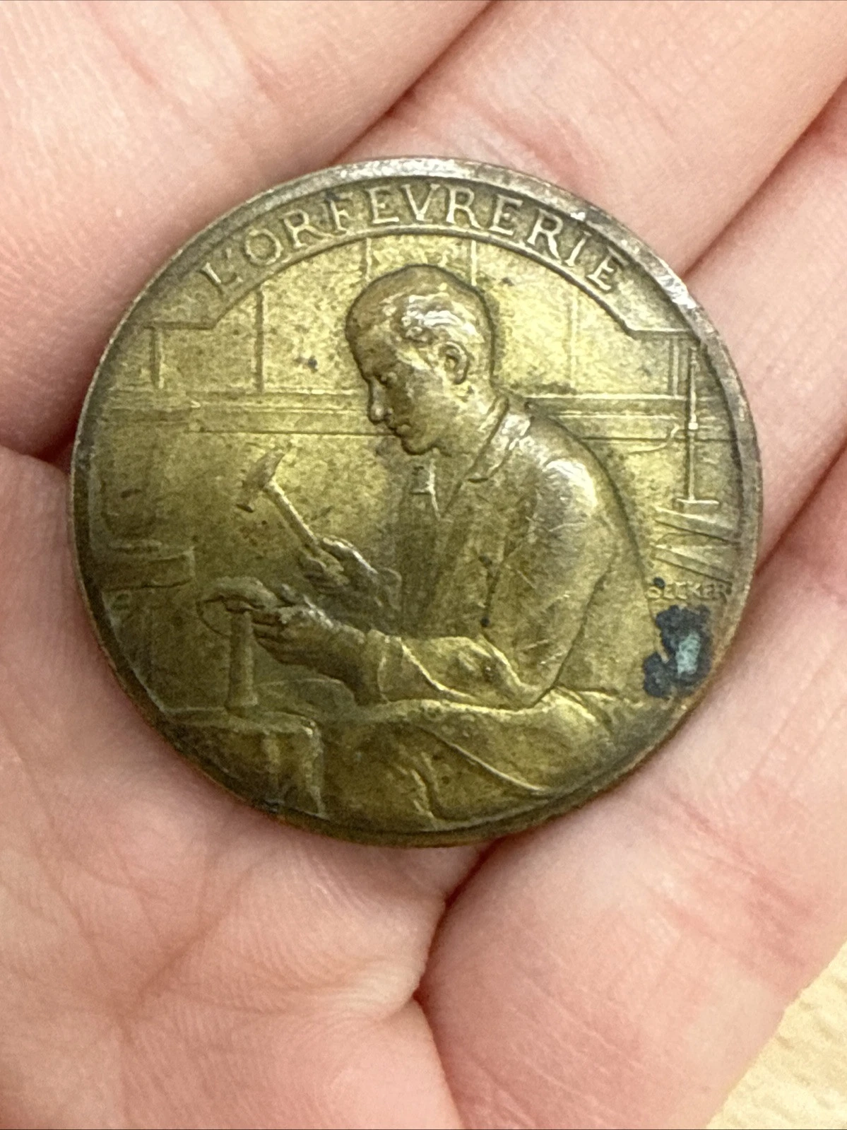 Médaille L’orfèvrerie Exposition Internationale Arts Et Technique Paris 1937