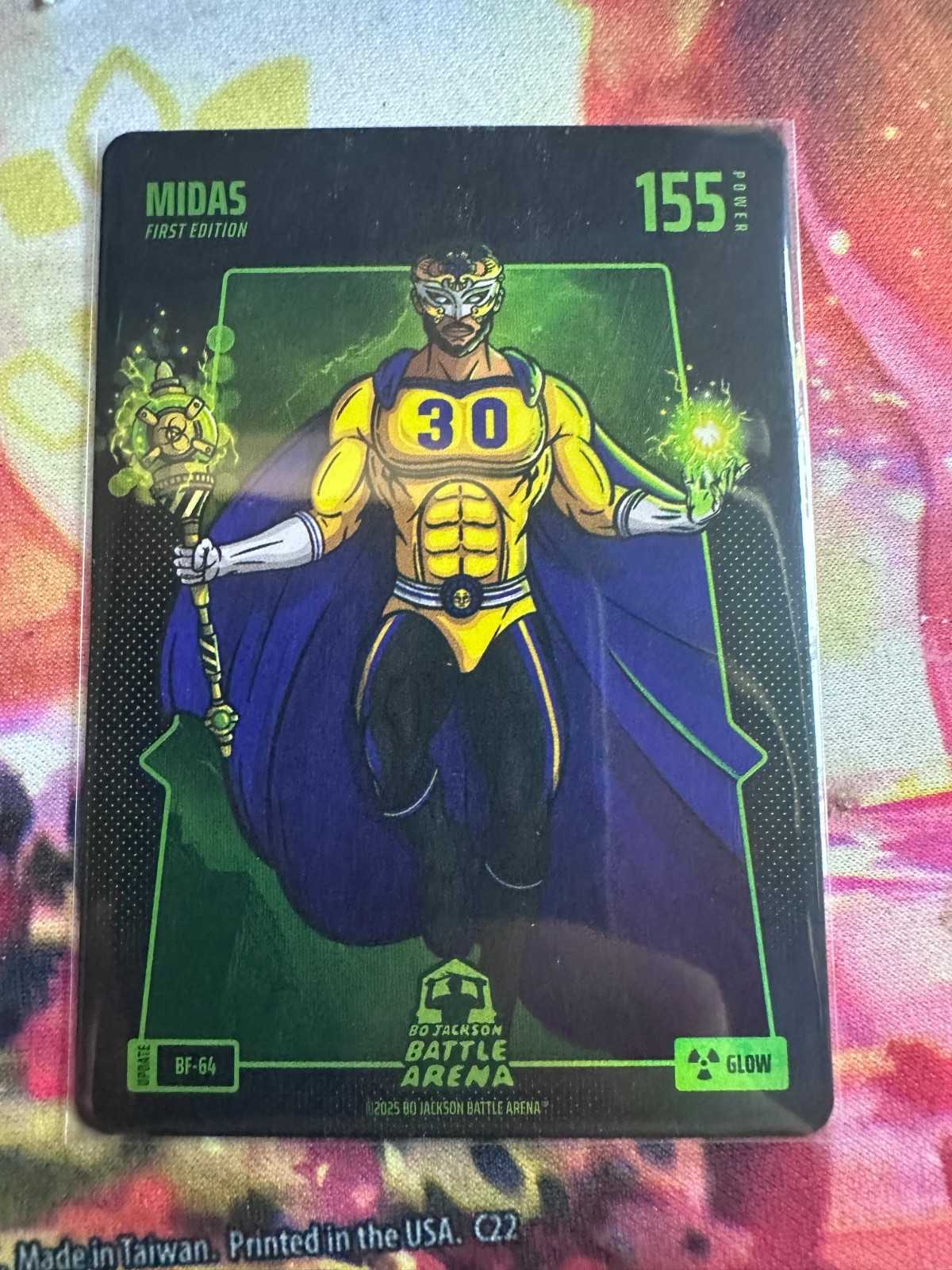 Bo Jackson Battle Arena First Edition Midas BF 54 Glow