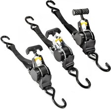 Automatic Retractable Ratchet Straps Heavy Duty Self Retracting Tie Down Straps