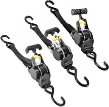 Automatic Retractable Ratchet Straps Heavy Duty Self Retracting Tie Down Straps