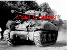 3D printed 1/72 scale un-painted model kit of U.S. M4A1E6 Sherman tank