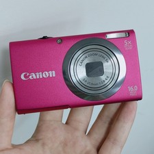 Canon PowerShot A2300 HD 16.0MP 5x Optical Zoom Digital Camera English Pink