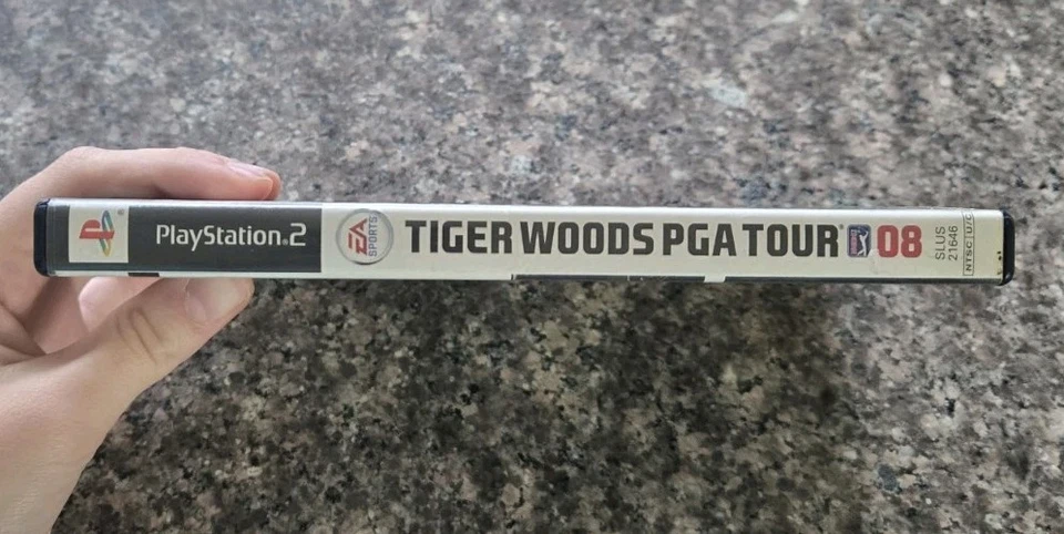 Tiger Woods PGA Tour 08 PS2 Sony PlayStation 2, Complete In Box CIB - Image 3 of 4