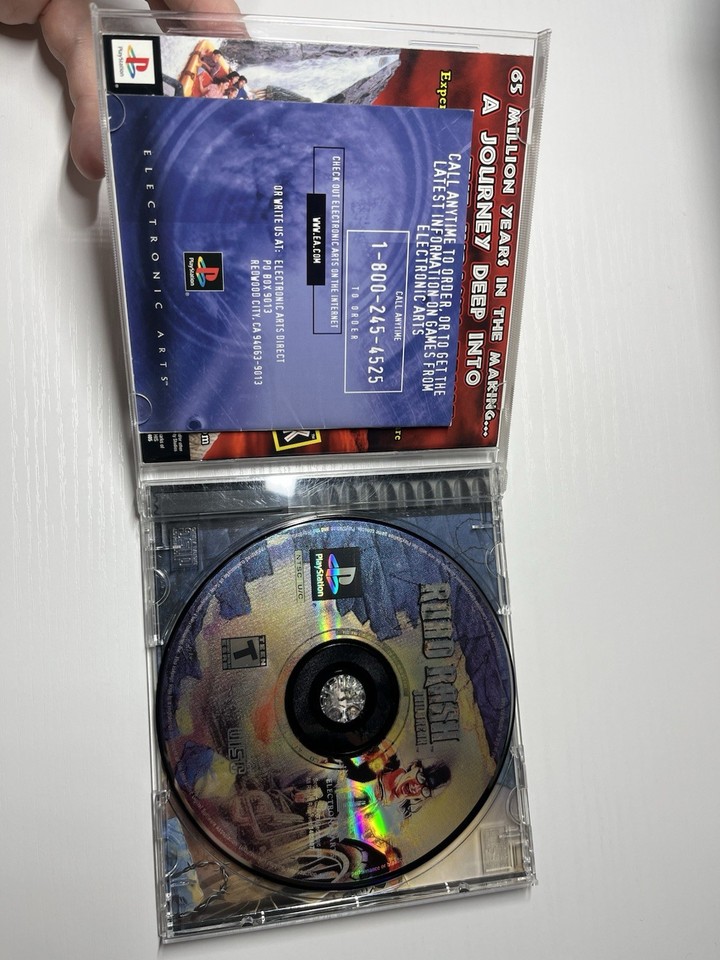 Road Rash: Jailbreak (Sony PlayStation 1, PS1, 2000) Complete W/ Reg ...