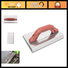 Concrete Edger Tool - 10x6 Inch Stainless Steel Blade, Durable & Made in USA