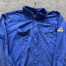 Bulwark Shirt Mens XXL Flame Resistant Excel FR ComforTouch Workwear Utility