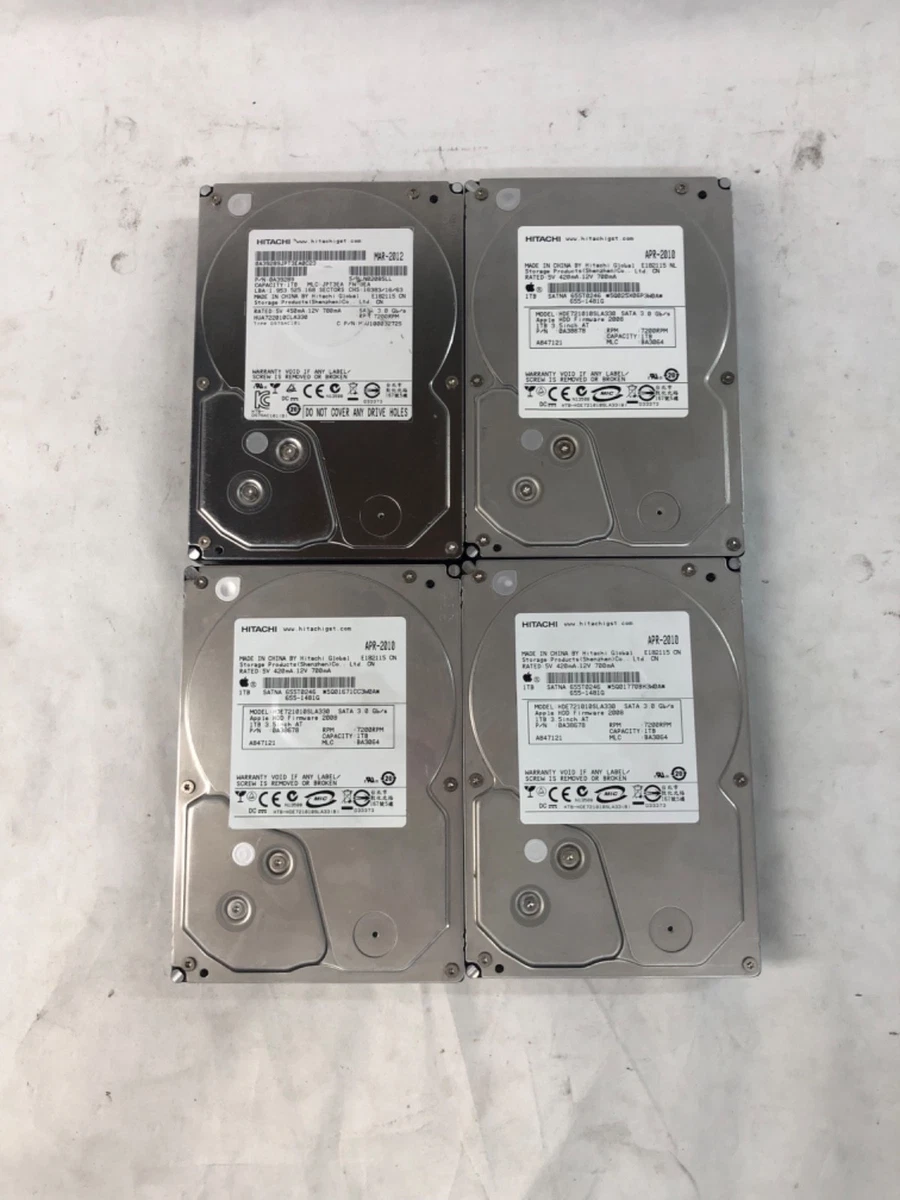 Hitachi Internal Hard Disk Drives 4 TB Storage Capacity for sale