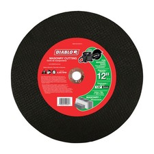 Diablo DBD120125A01C Masonry High Speed Cut Off Disc 12 Dia. in.