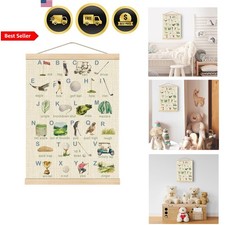 Golf Nursery Wall Art Poster Hangers Frame Kids Room Decor 16x24 Inch