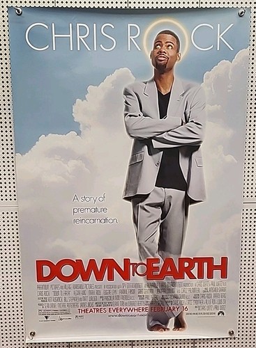 Down to Earth (Final) Movie Theater Poster 27x40 Double Sided