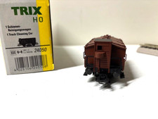 Trix HO Art. 24050 Reinigungswagen. Garagenschienen DB Ref. 473
