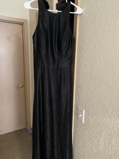 Black Sleeveless Formal Dress Sz 12 Nwt