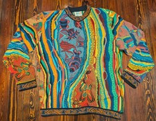 Original Coogi Australia Cotton Sweater tag M possible L fit see measurements